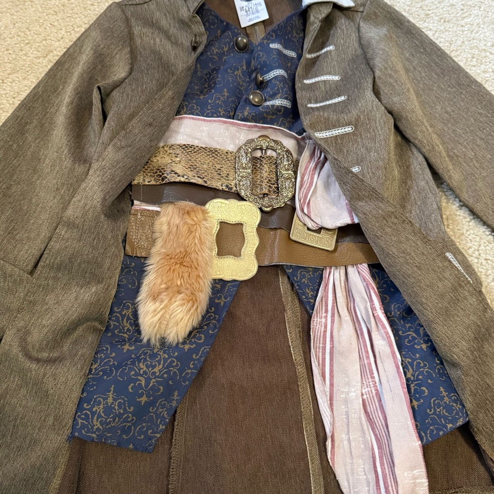 Disney Premium Jack Sparrow Pirate Costume - Picture 4 of 7